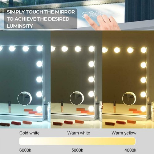 14 LED Hollywood Dressing Table Vanity Makeup Mirror Light Blub Dimmable Control - Picture 17 of 21