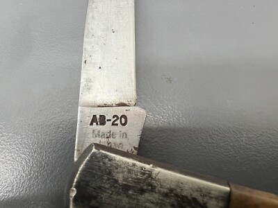 VINTAGE AMERICAN BLADE AB-20 CHATT. TN. SMOOTH BONE WHITTLER VINTAGE AMERICAN BLADE AB-20 CHATT. TN. SMOOTH BONE WHITTLER