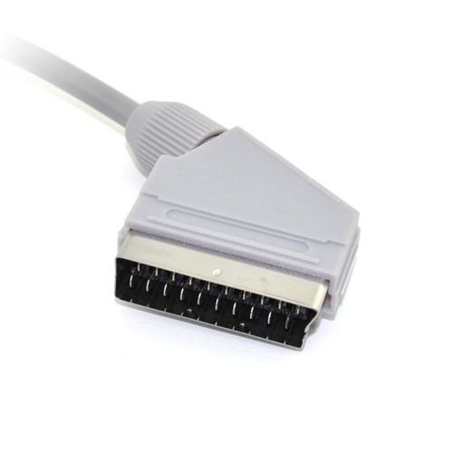 For WII NTSC / / Game Console 1.8m RGB Scart Video Cable Cord - Picture 3 of 10