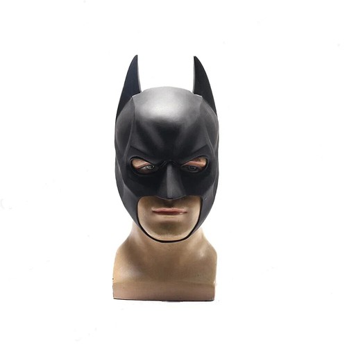 Nuova maschera completa Batman maschera lattice adulto il cavaliere oscuro sorge cosplay oggetti di scena - Foto 9 di 24