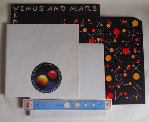 VENUS UND MARS / WINGS / PAUL McCARTNEY / 1. PRESSE LP MIT POSTERN & AUFKLEBERN - Bild 7 von 9