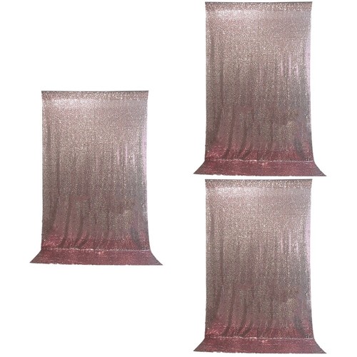 Hochzeit Kulissen Glitter Vorhänge Glamorous Tischdecke Gold Pailletten Vorhänge - Bild 8 von 12