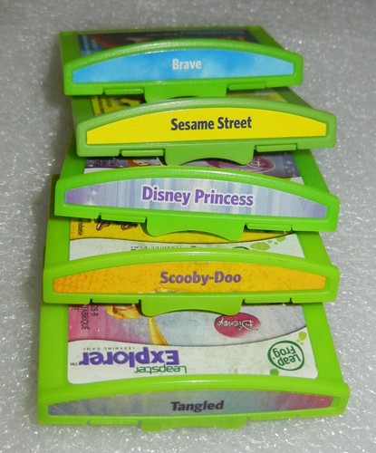 LeapFrog LeapPad2 Explorer Kids' Learning Tablet w/ 5 games - GUC  Lot LP-23 - Picture 3 of 9