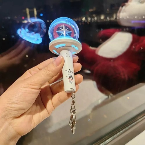 K-POP Stray kids Light Stick Keyring Compass Album Concert Glow Lamp Pendant - Picture 2 of 6