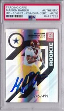 MARION BARBER PSA Signed Auto Autographed 2005 Donruss Elite #168 RC Cowboys/499