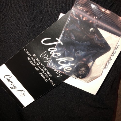 Relativity Jackie 10P NWT Black Trouser Pants Curvy Fit 🧡 Vintage - Picture 8 of 13