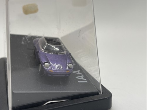 NIB - R+H Modellauto - Purple Porsche Panamericana - 1/87 scale - IAA 1991 Rare - Picture 3 of 4