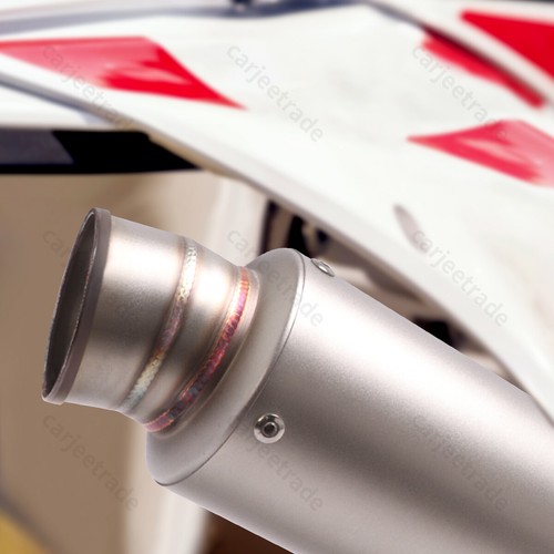 For Honda CRF150F CRF230F Full Motorcycle Exhaust Slip on Muffler 2003-2013 - Picture 3 of 9