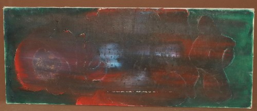 Composición pintura al óleo abstracta vintage - Imagen 3 de 12