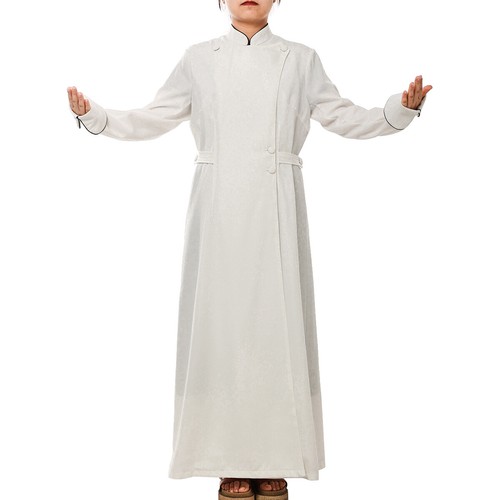Women Cassock Church Robe Priest Alb Clerical Pulpit Liturgical Vestment Costume - Picture 11 of 18