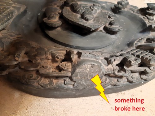 Tintero gigante China 54x36cm aprox. 10kg - Imagen 13 de 15