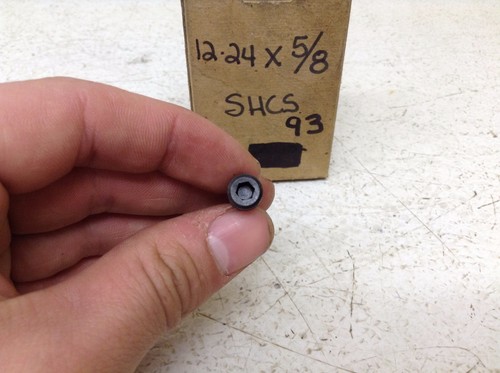 TBI 12.24 x 5/8 SHCS Socket Head Cap Screw Screws Bolts Box of 93 New (TSC) - 第 4/5 張圖片