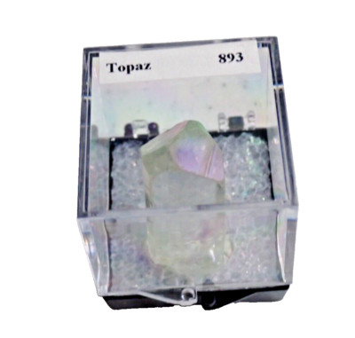 Clear Topaz Crystal Thumbnail Specimen - Brazil - Exceptional!