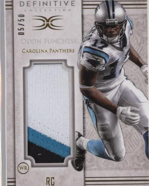 2015 Topps Definitive Collection Devin Funchess #JPC-DF - 1 of 2