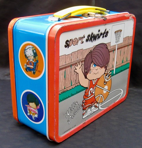 Vintage SPORTRÖCKE Brotdosen - alle 4 komplett (1981-1982) C-8/8,5 super! - Bild 16 von 19