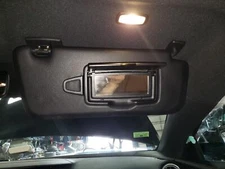 18 19 20 MERCEDES E400 Right Sun Visor (Coupe and Convertible); Black 204A