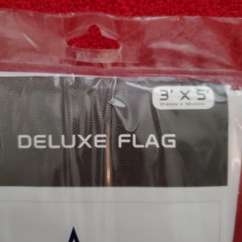 New DALLAS COWBOYS blue star logo~white 3' x 5' Deluxe Wincraft Flag w. grommets - Picture 2 of 4