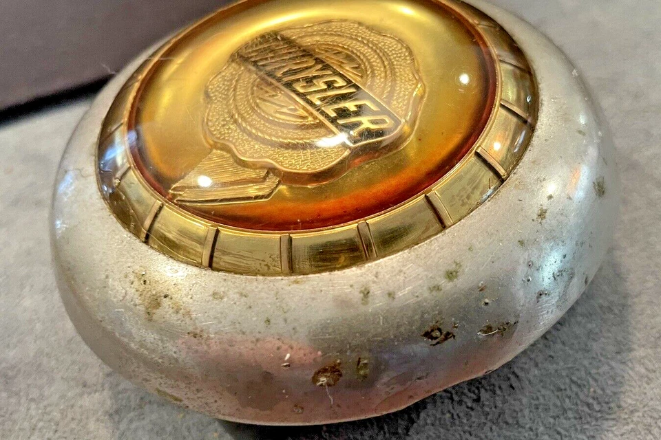 Vintage 1949 Chrysler Windsor Horn Cap And Bracket #'s 1141456 & 1141460--513.24 - Image 3 of 4