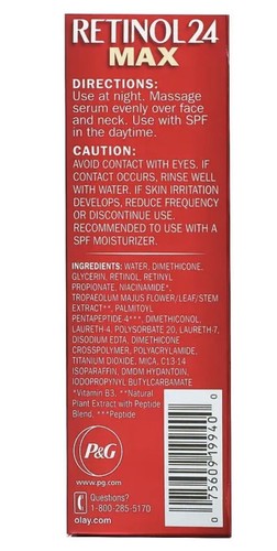 Retinol 24 Max Night Face Serum 40ml - Picture 3 of 4