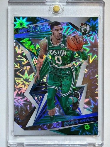 2019 Panini Revolution Jayson Tatum #75 IMPACT Prizm /149 - Ready to Grade - Picture 1 of 3