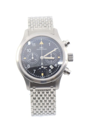 IWC Pilot Chronograph Stainless Steel Watch 3741 - Picture 1 of 3