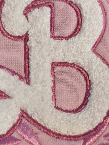 Barbie Malibu Club Full Zip Hoodie Graphic Sweatshirt Womens Pink Pullover XXL - Picture 3 of 7