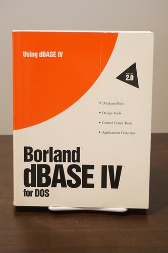 Borland ® dBase IV Version 2.0 Database - 1993 DOS For IBM PCs - Antique - New - Picture 6 of 12