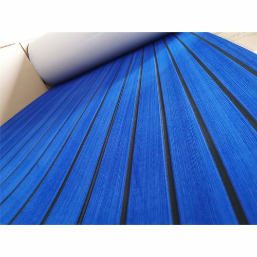 Navy Blue Boat Flooring EVA Teak Decking Foam Sheet for Yacht 5.5mm Cockpit Pad - Bild 9 von 17