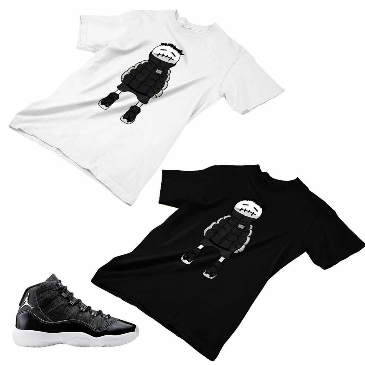 Jordan 11 Jubilee Matching Custom Designed T shirt / hoodie JD 11-5-9-8 |  eBay