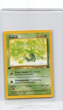 ODDISH  63/82 - 1ST EDITION - Team Rocket - VINTAGE WOTC Pokemon Card - NM/LP