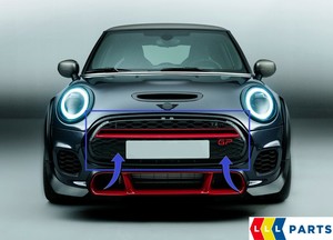 f56 gp3 jcw calandre gp liseret f57 f55 genuino parachoques