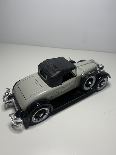 National Motor Museum nuovo di zecca 1:32 1928 Lincoln Coupe Roadster grigio 22810 ARKO - Foto 6 di 10