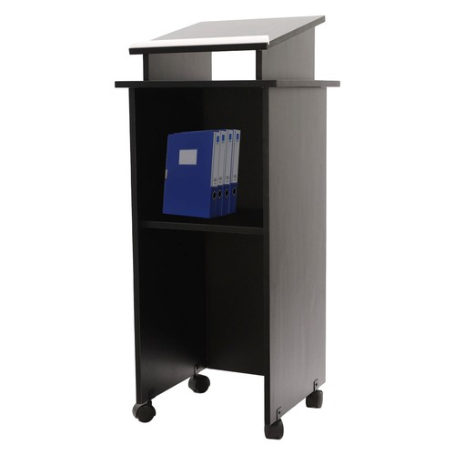 Mobile Presentation Stand Presentation Standing for Classroom Black - Picture 8 of 16