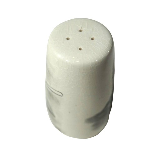 Vintage handbemalte Alaska Salz und Pfefferstreuer Eskimo Keramik Kabine Kern - Bild 7 von 9