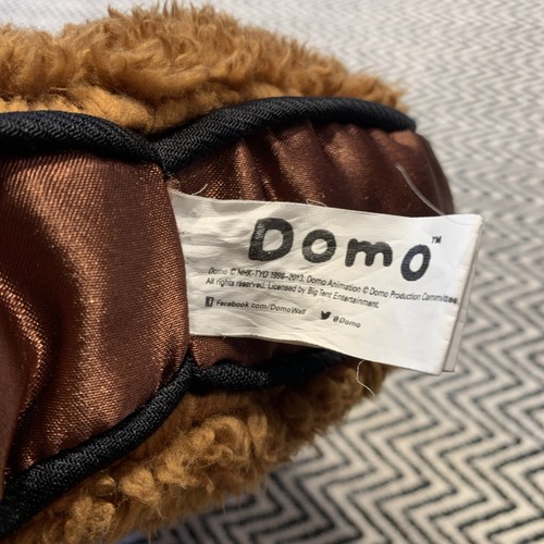 SELTEN Domo Kun braunes Gesicht 8 x 7 x 3 Zoll Plüschkissen 2014 KellyToy - Bild 3 von 7