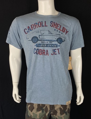 Carroll Shelby Official Licensed 1968 1/2 GT 428 Super Stock Cobra Jet T Shirt L - Picture 7 of 8