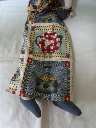 HANDMADE SOFT BODIED RAG DOLL - Picture 6 of 6