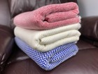 Pashmina Sofa Blanket Soft Cashmere Sofa Throw Handmade Nepal  Diamond weave