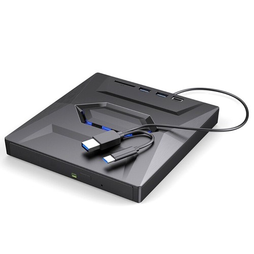External DVD Drive for Laptop Type C USB 3.0 Portable Burners Writer for Laptop