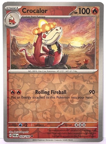 Paradox Rift Pokémon Choose Your Card 001-109 common, uncommon reverse holo EX's - Picture 44 of 176