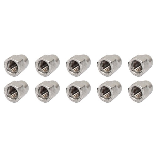 20Pcs Acorn Cap Nuts(M5x0.8mm) 304 Stainless Steel Acorn Dome Cap Head Hex Nuts