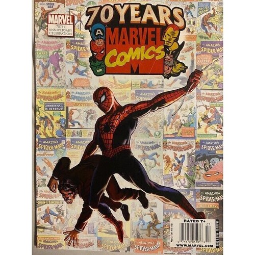 MARVEL COMICS 70 years SPIDER-MAN hulk DEADPOOL venom IRON MAN captain america - Picture 1 of 6
