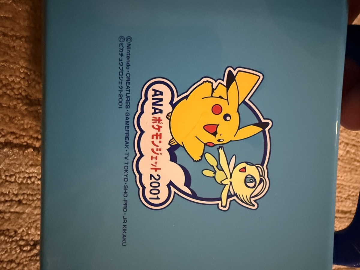 ポケモン 下敷き ANA ANA Pokemon Jet 2001 Study sheet Limited Novelty goods From