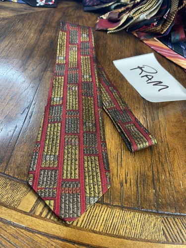 CIGAR ROBERT TALBOTT HIGH END DRESS SUIT DESIGNER NECKTIE TIE FREE SHIPPING - Picture 2 of 4