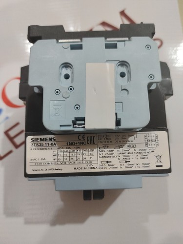 SIEMENS 3TS35 11-0AN2 POWER CONTACTOR 40AMP VOLTAGE 440VAC FREE FAST SHIPPING - Picture 5 of 7