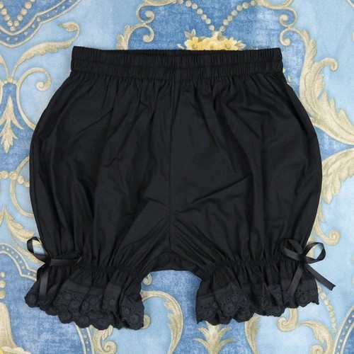 Women Girl Lolita Lace Ruffle Shorts Bloomers Underwear Safety Pants Cotton Cute - Picture 7 of 10