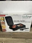 NutriChef PKGRIL43 Electric Griddle Crepe Maker Hot Plate Cooktop w/ Press Grill