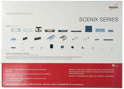 Herpa SCENIX SERIES Airport Terminal hall Basis Set 1 1/500