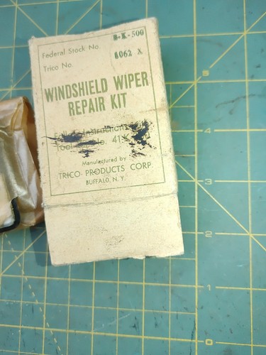 Vintage Trico Wiper rebuild kit #1062X For Air Pressure Motor GM? NOS - Picture 2 of 6