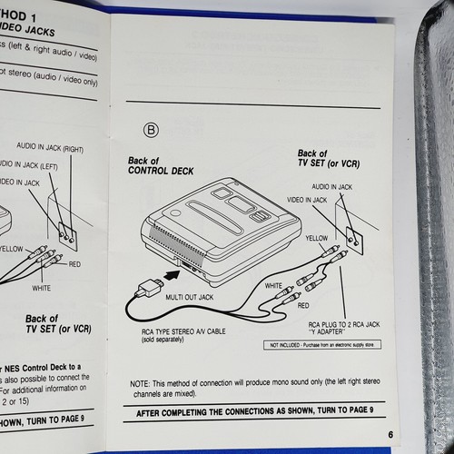 Super Nintendo Console SNES Instructions Manual Booklet Aus  - Bild 4 von 5